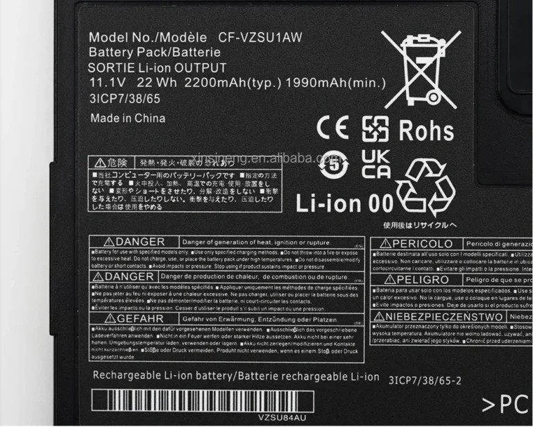 Panasonic factory-supply-cf-vzsu1aw-cf-33-laptop-standard-battery-for- replacement laptop battery
