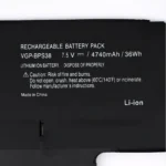 Sony VGP-BPS38 replacement laptop battery