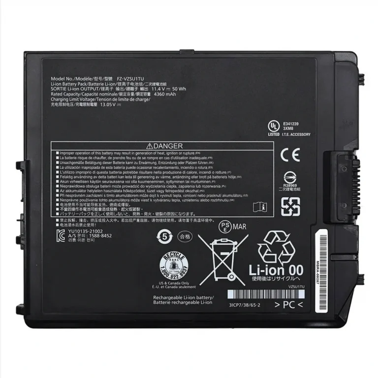 Toshiba FZ-VZSU1TU replacement laptop battery