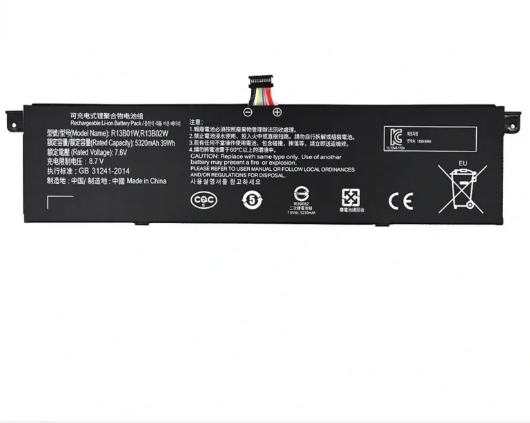 Xiaomi R13B01W replacement laptop battery